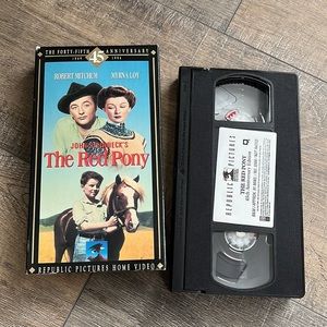 The Red Pony VHS Movie Vintage 90’s ~ Bundle~ 2 For $20 Listing!